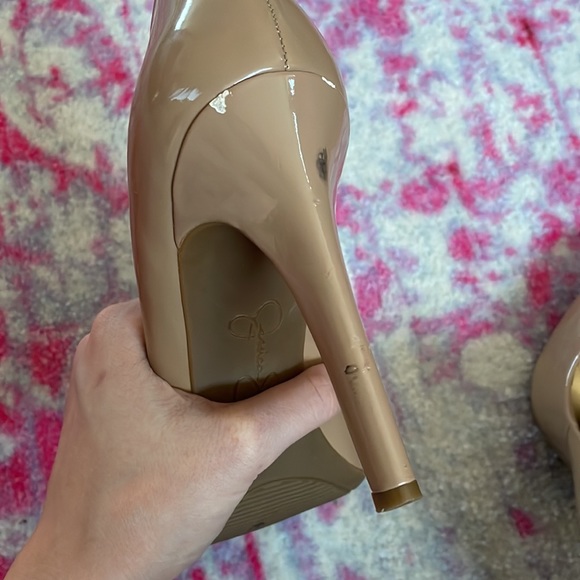 Jessica Simpson Women's Calie Pump in Chai Latte - Picture 11 of 14